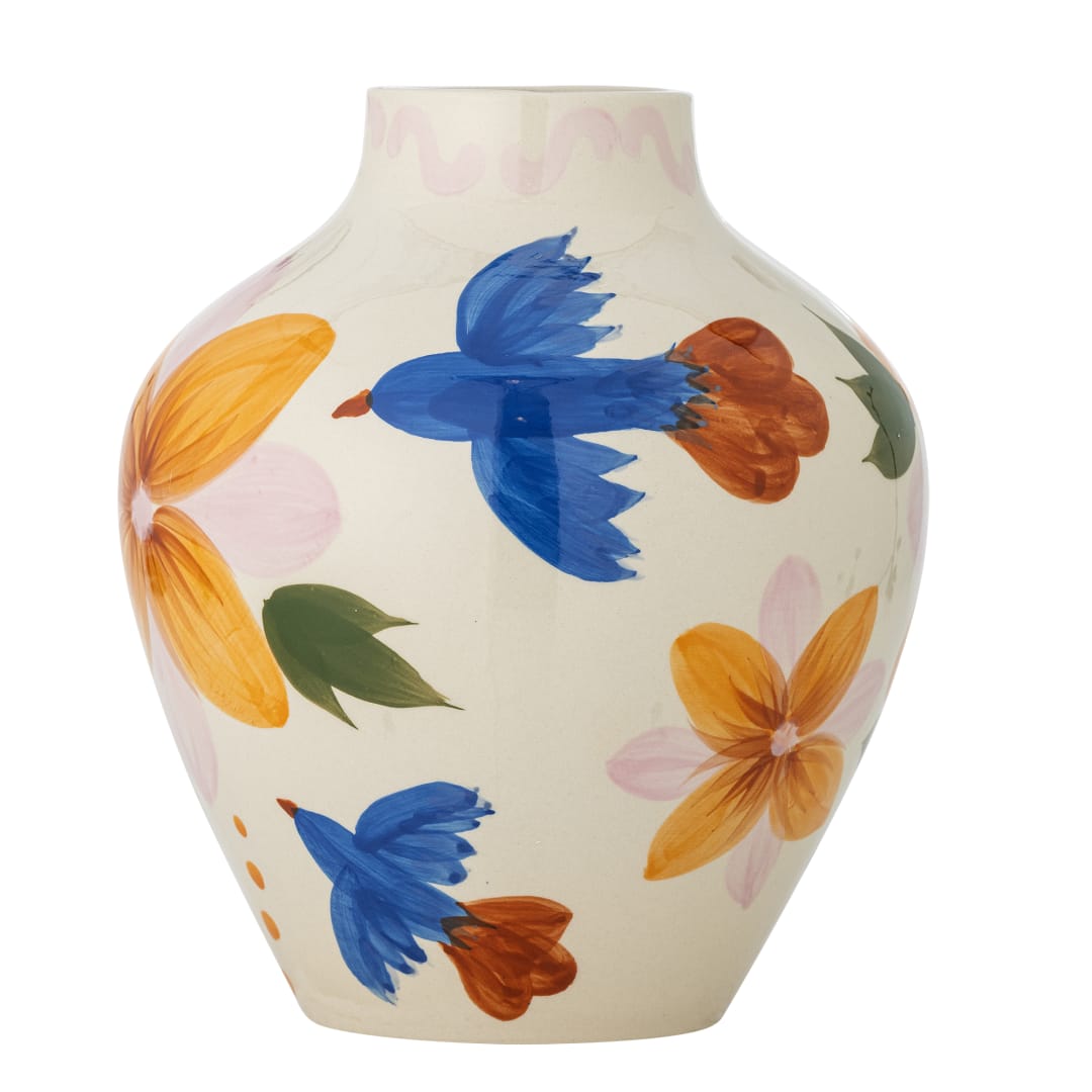 82063232 - Maricala Vase, Multi, Stoneware STOCK: 300
