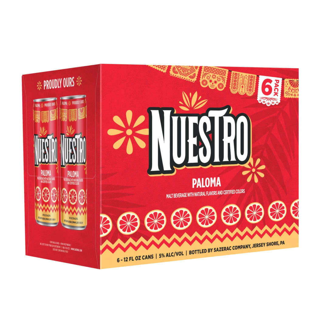 Nuestro Paloma Malt Beverage 6 Pack 12 Fl oz Can 10 Proof