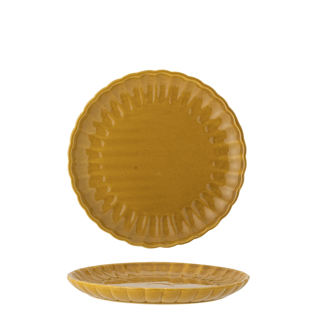 82061369 - Latina Plate, Yellow, Stoneware STOCK: 300
