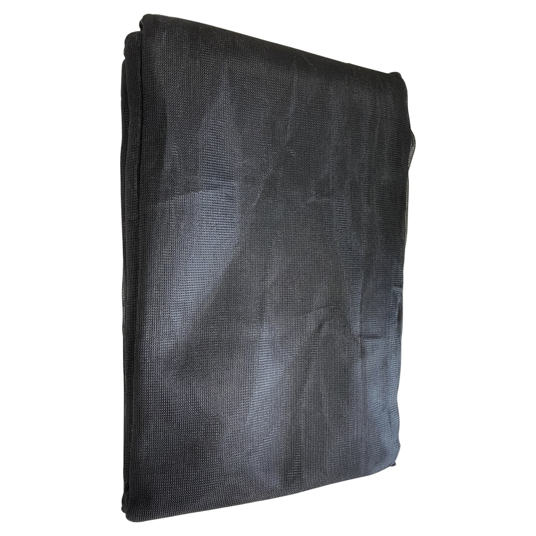 Wastebuilt® Replacement for Donovan Tarper 12' x 26' Black Knitted Hand Tarp