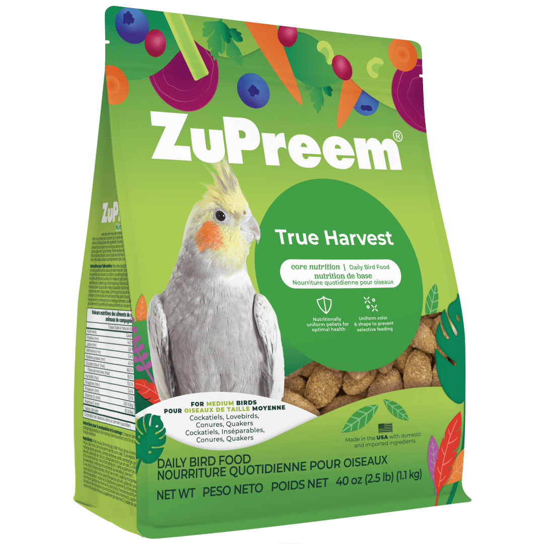 ZuPreem True Harvest - Medium Birds - 2.5 lb