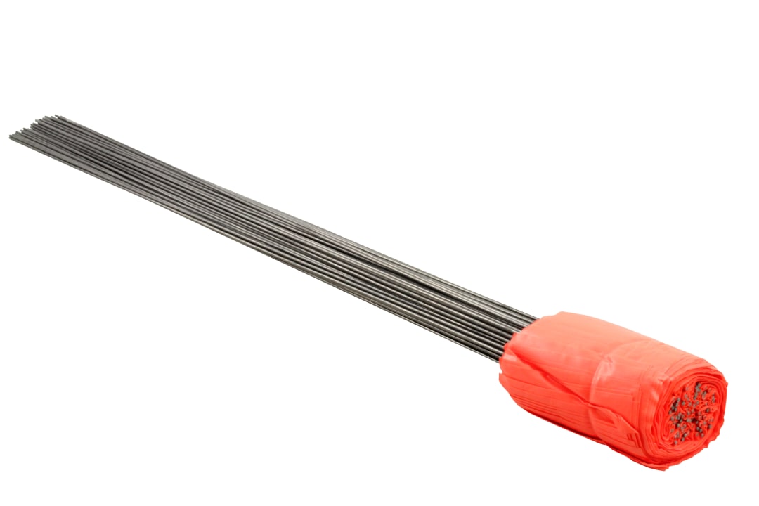 Stake Flags-21" Staff, 2-1/2"x3-1/2" Flag, Orange Fluorescent 100Pcs