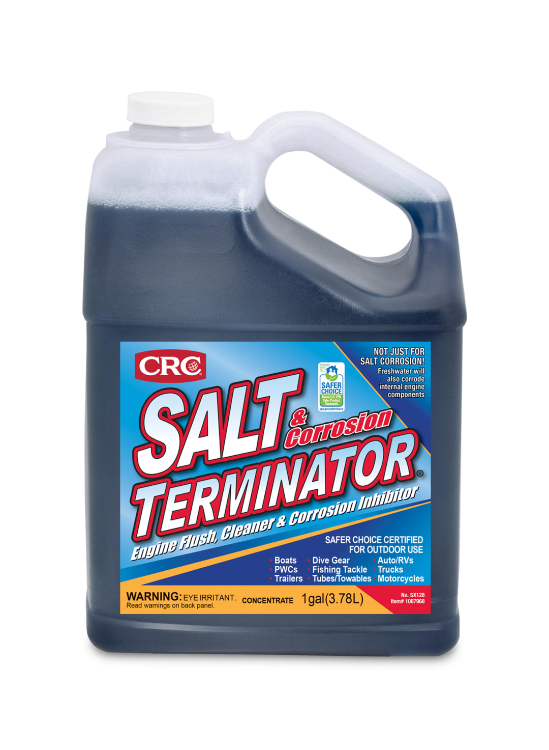 CRC Salt Terminator Engine Flush Clr & Corrosion Inhib 1X1GL