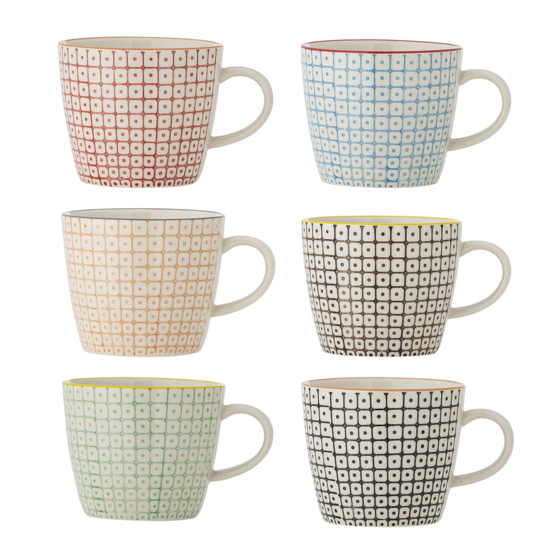 82069542 - Carla Mug, Multi, Stoneware STOCK: 300