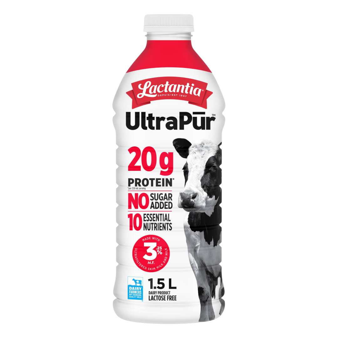 Lactantia UltraPur 20g Protein Ultra-Filtered Milk, 3.25%, 1.5L