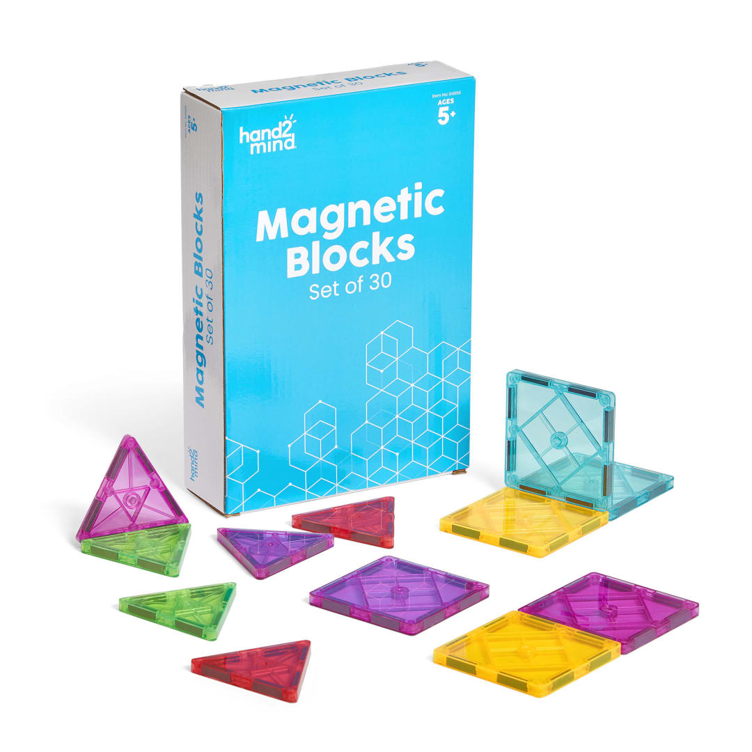 MAGNETIC BLOCKS, SET OF 30