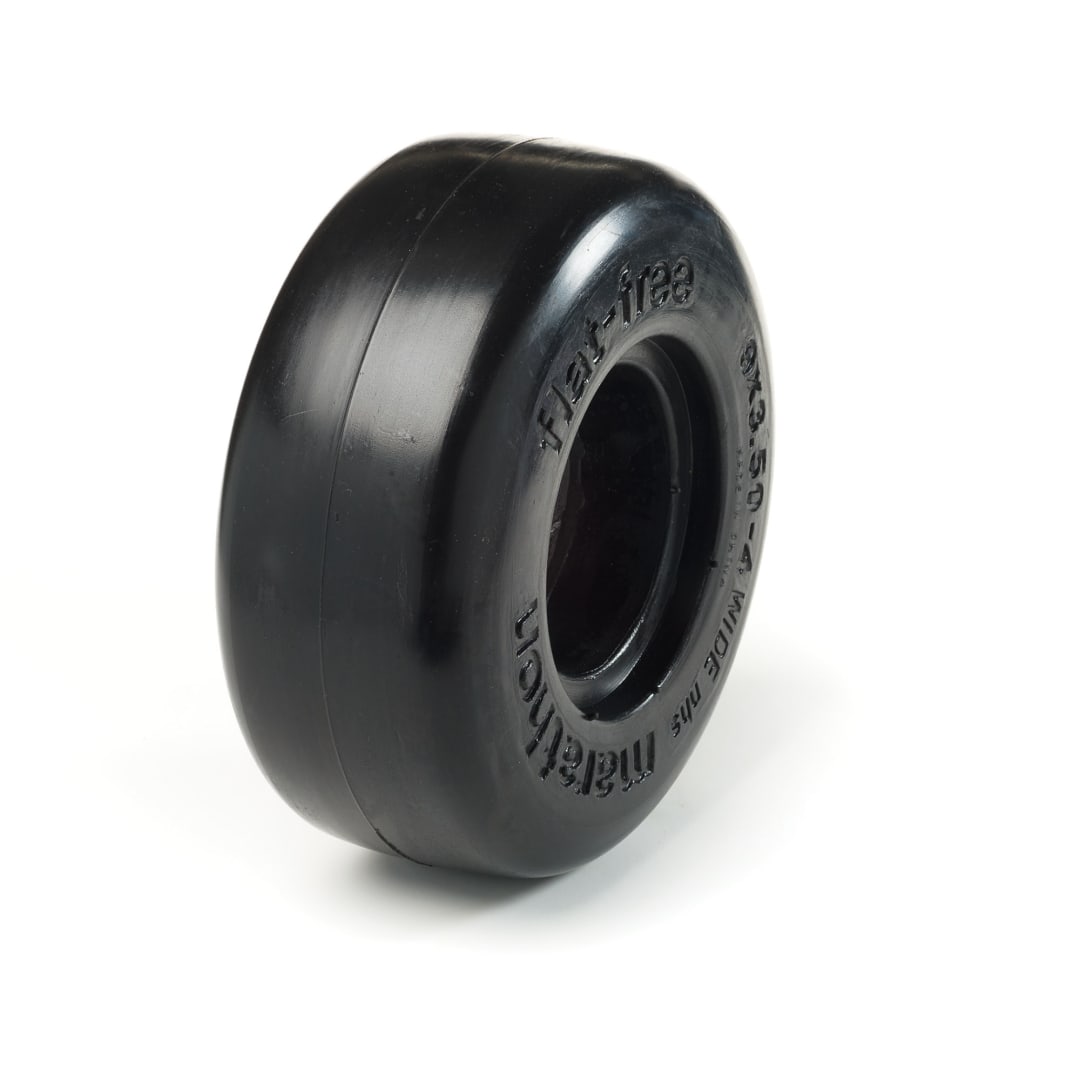 Tire, Smooth Tread, Solid Foam