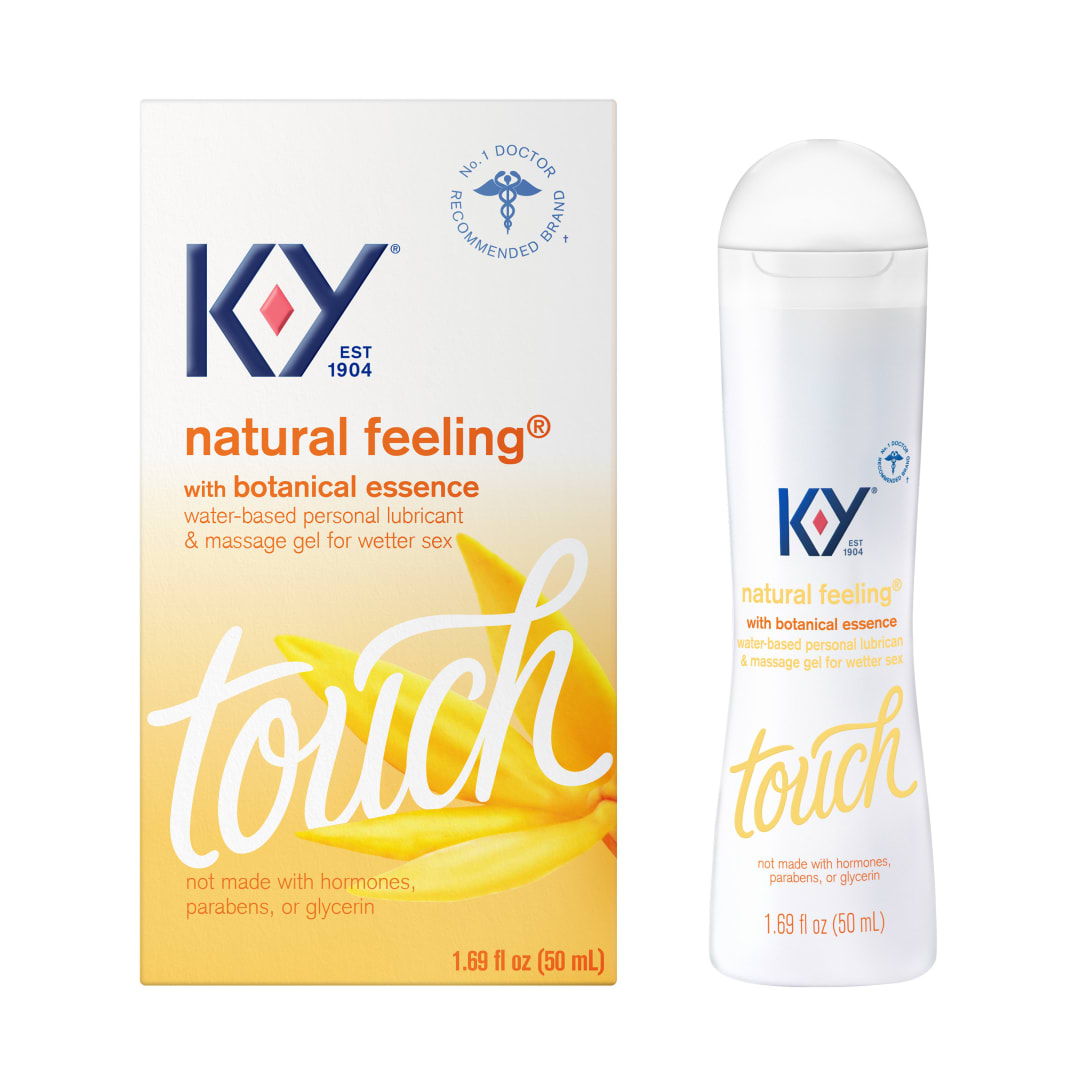 K-Y® Natural Feeling with Botanical Essence Lubricant & Message Gel 24/1.69 oz.