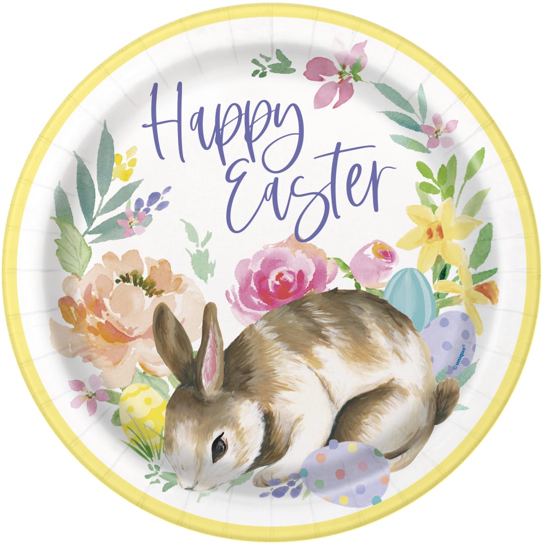 Classic Easter Round 9" Dinner Plates, 8ct