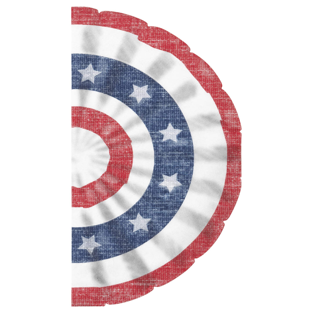 Classic Americana Bunting-Shaped Guest Towels, 16ct