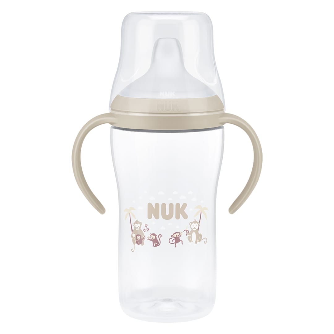 NUK PM 260ML PP LBTL CL2 MONKEY 1/BOX