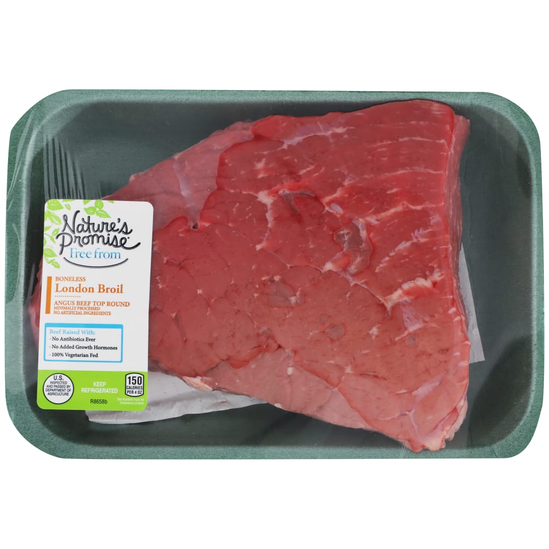 Beef Choice Angus London Broil, Boneless, 1.73 lb (Avg Weight)