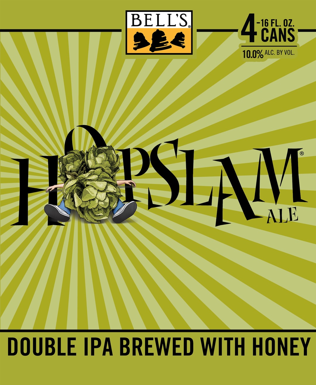 Hopslam Double IPA Beer, 4 Pack, 16 fl oz Cans