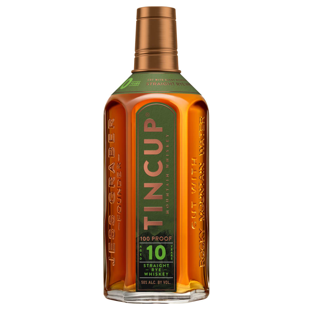 Tincup 10 Year Rye Whiskey
