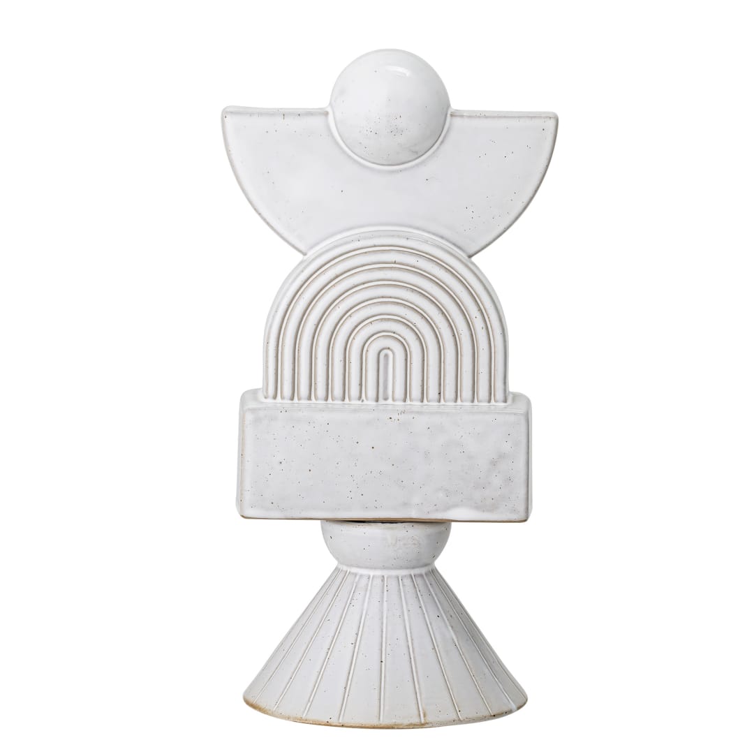82048986 - Beatrice Deco, White, Stoneware STOCK: 297