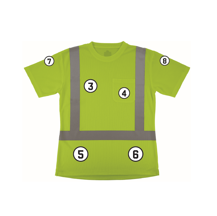 GloWear 8274 Women’s Essential Hi-Vis T-Shirt - Type R, Class 2