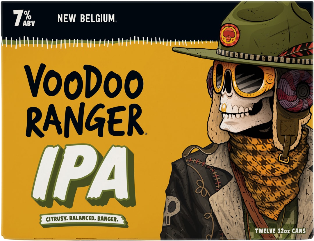 Voodoo Ranger IPA Beer, 12 Pack, 12 fl oz Cans