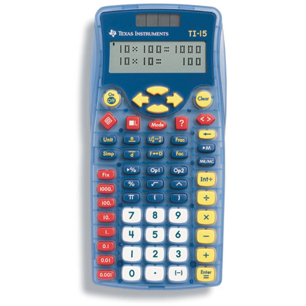 CALC, TI-15 TEACHER PK/10