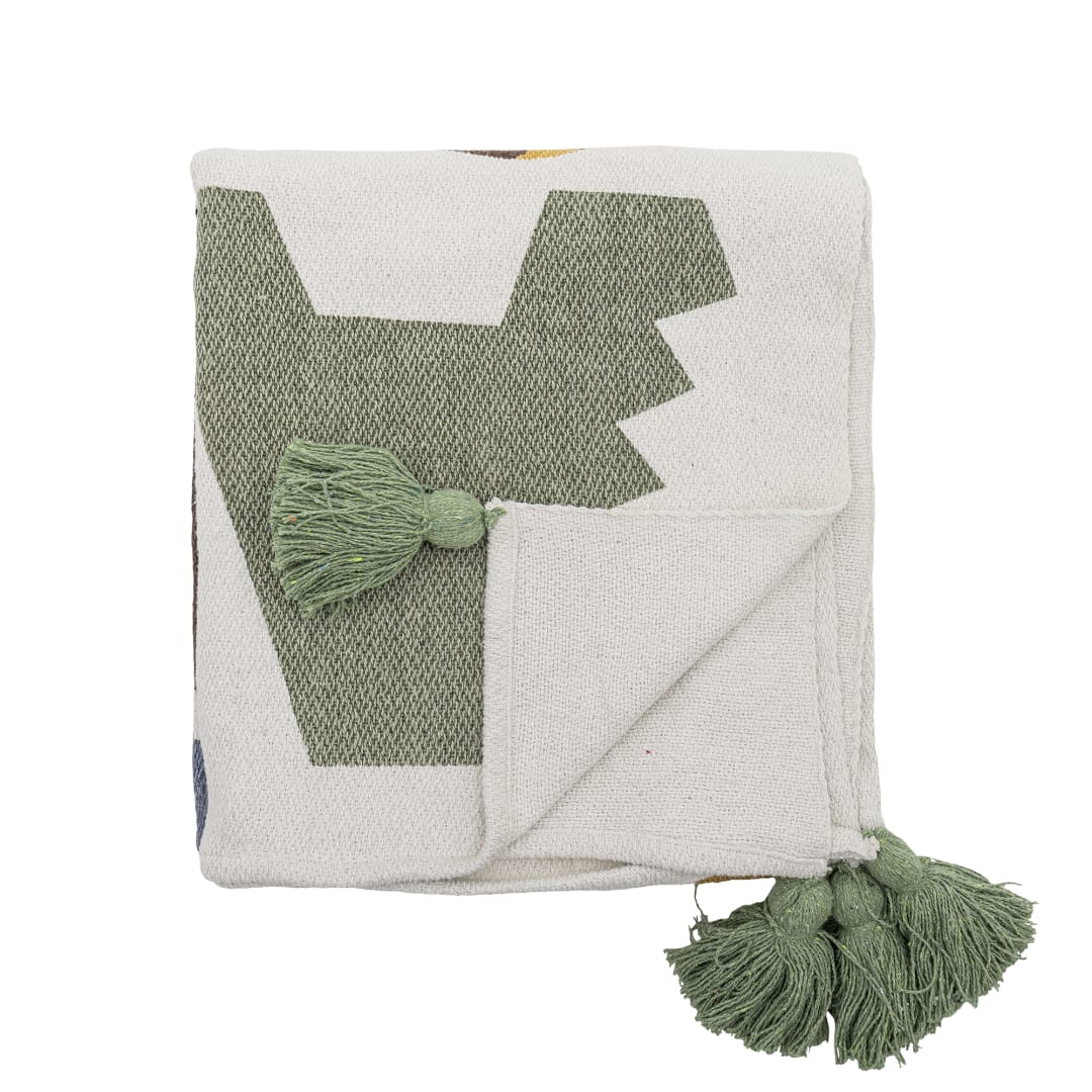 82062654 - Memmo Throw, Multi, Recycled Cotton STOCK: 300