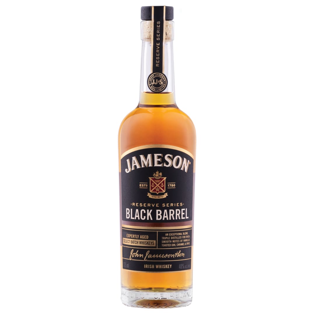 Jameson Black Barrel Irish Whiskey, 375 ml Bottle, 80 Proof