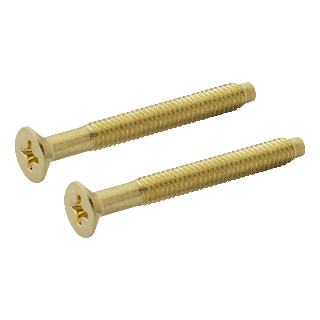 Chassis Screws for Lever in Satin Brass Finish
