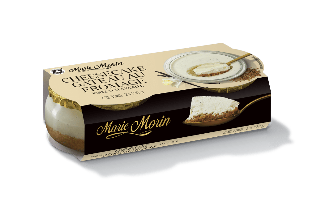 Marie Morin Vanilla Bean Cheesecake, 2 x 100g