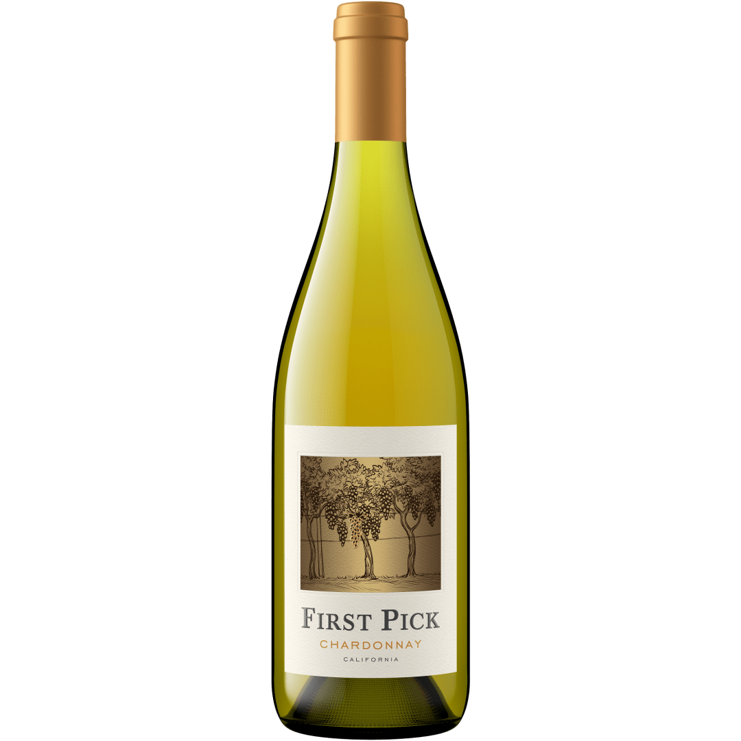 First Pick California Chardonnay White Wine, 750ml