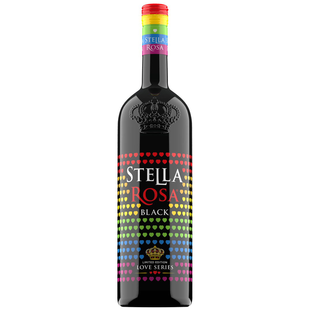 Stella Rosa Black Semi-Sparkling Red Wine Pride Package VAP 1.5 L