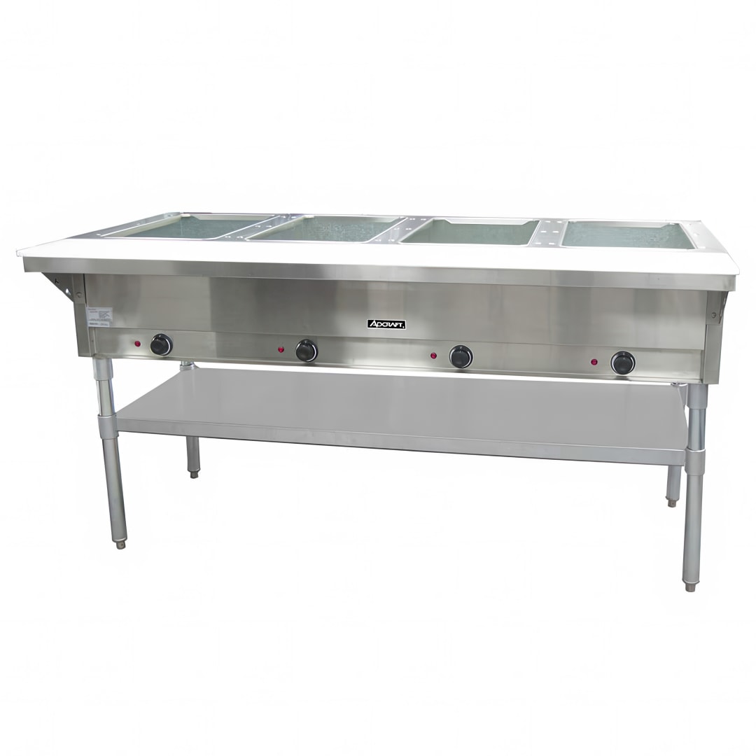 ST-220-4 - OPEN WELL STEAM TABLE - 4 BAY