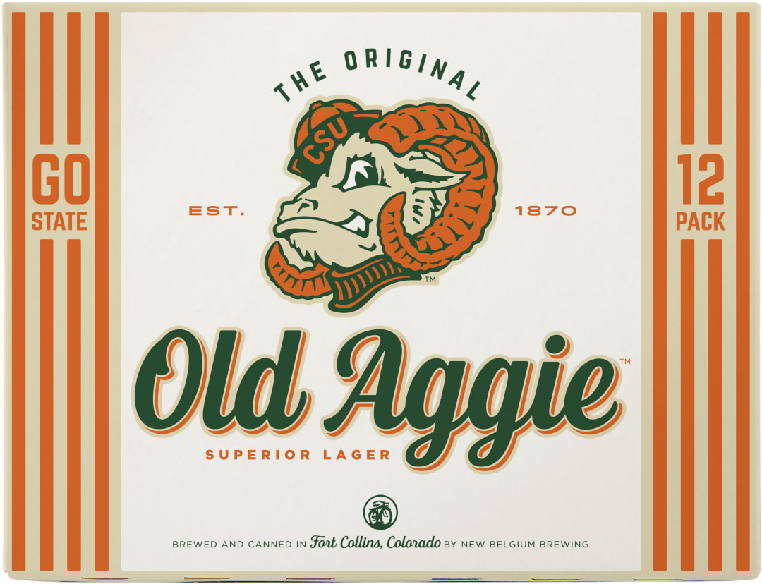Old Aggie Superior Lager Beer, 12 Pack, 12 fl oz Cans