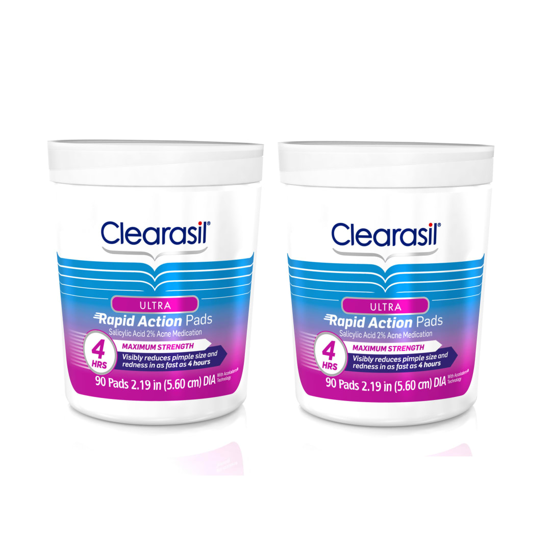 CLEARASIL® Ultra® - Rapid Action Pads Twin Pack 6/(2x90) ct.