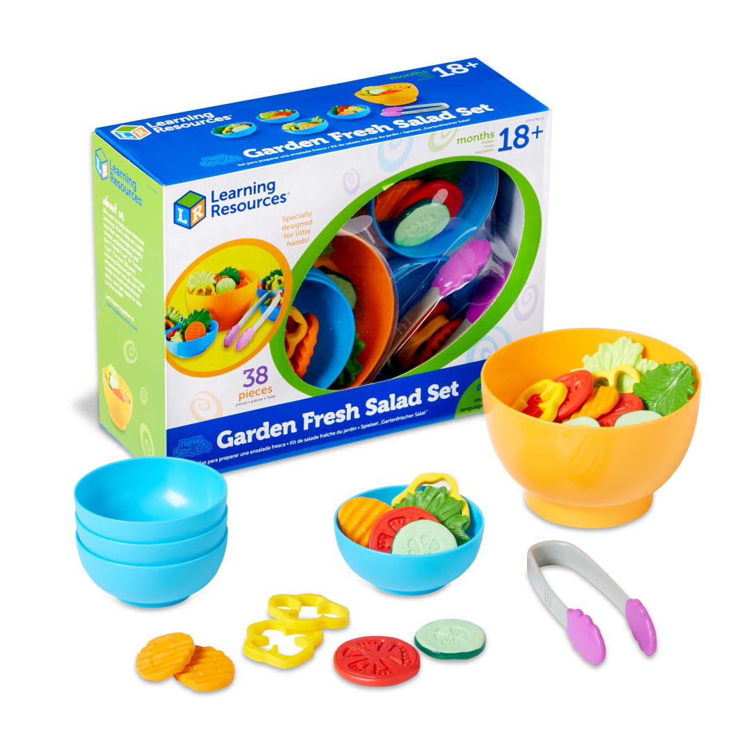 NEW SPROUTS (TM) GARDEN FRESH SALAD SET