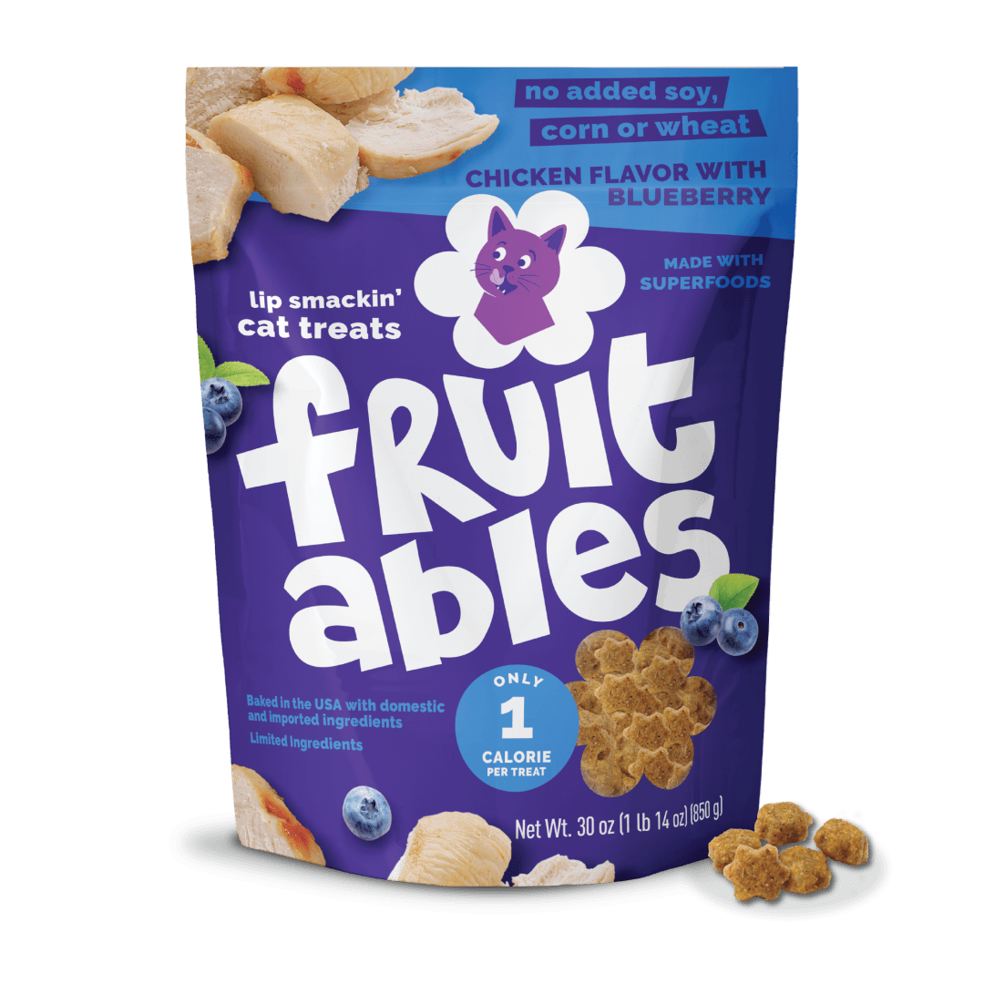 Fruitables Cat Treats, Chicken with Blueberry, 30 Ounces