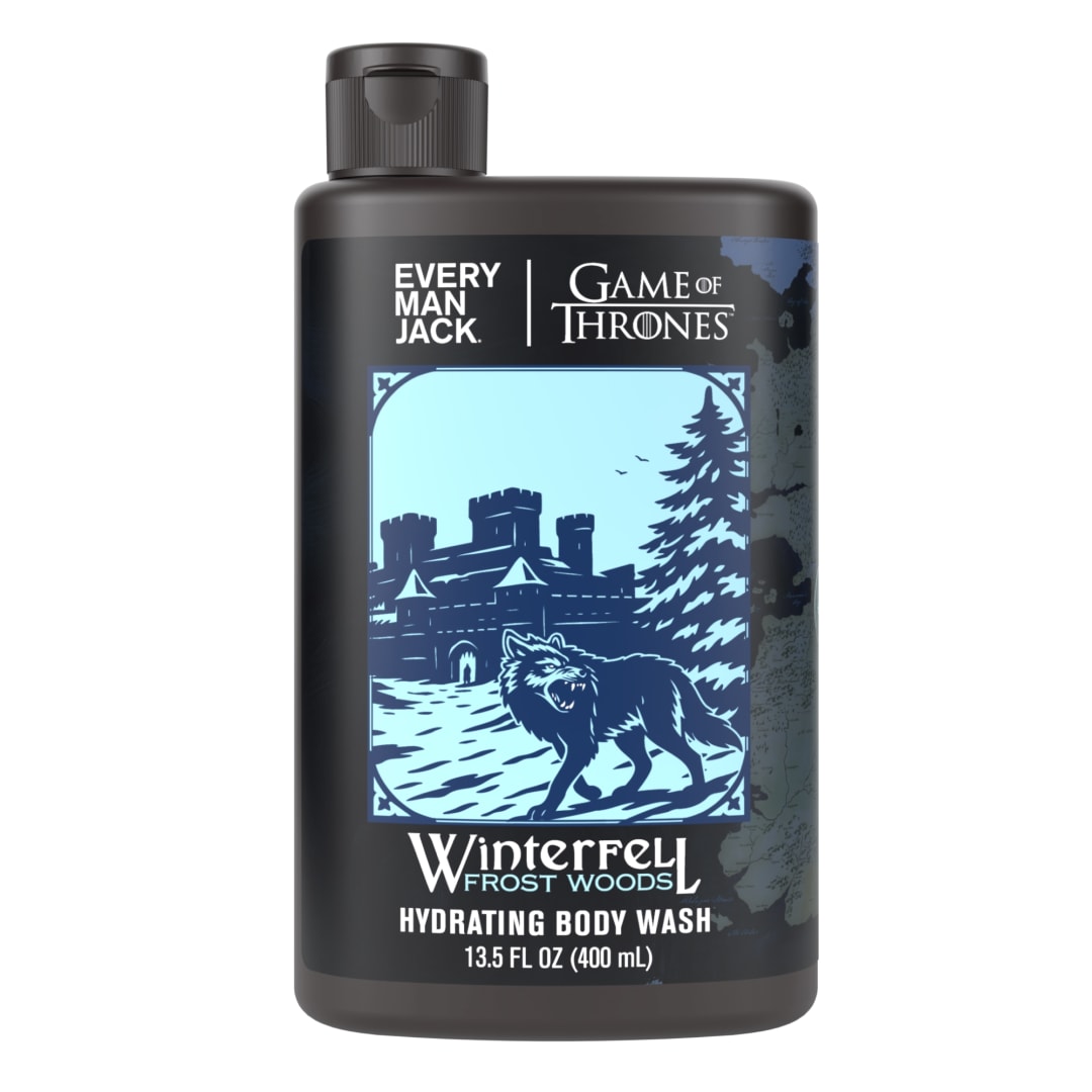 Every Man Jack Game of Thrones Collectors Body Wash - Winterfell - Frost Woods Scent - 13.5 oz