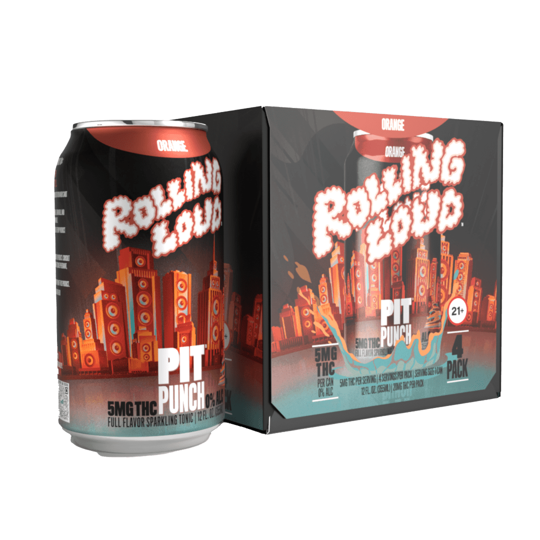 Rolling Loud Orange Thc 10MG 1S 6/4 12Z