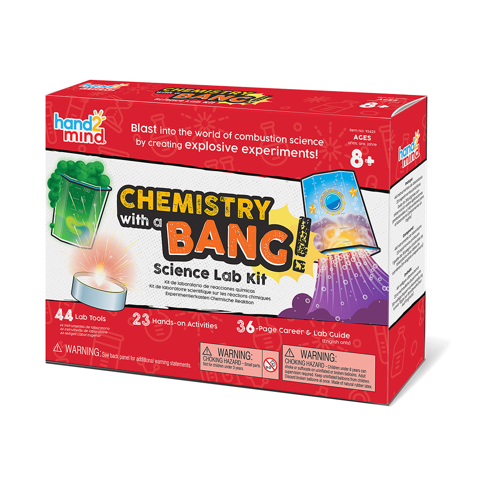 SCIENCE LAB KIT, CHEMISTRY WITH A BANG
