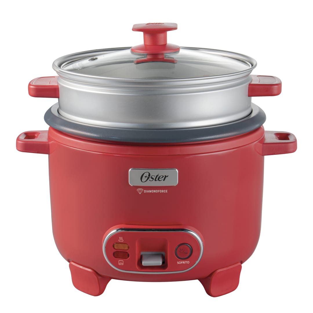 RICE COOKER 10 CUP RED OS