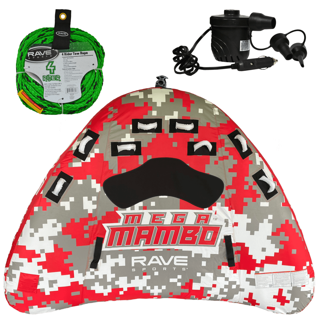 Mega Mambo Boat Towable, 4 -Ri