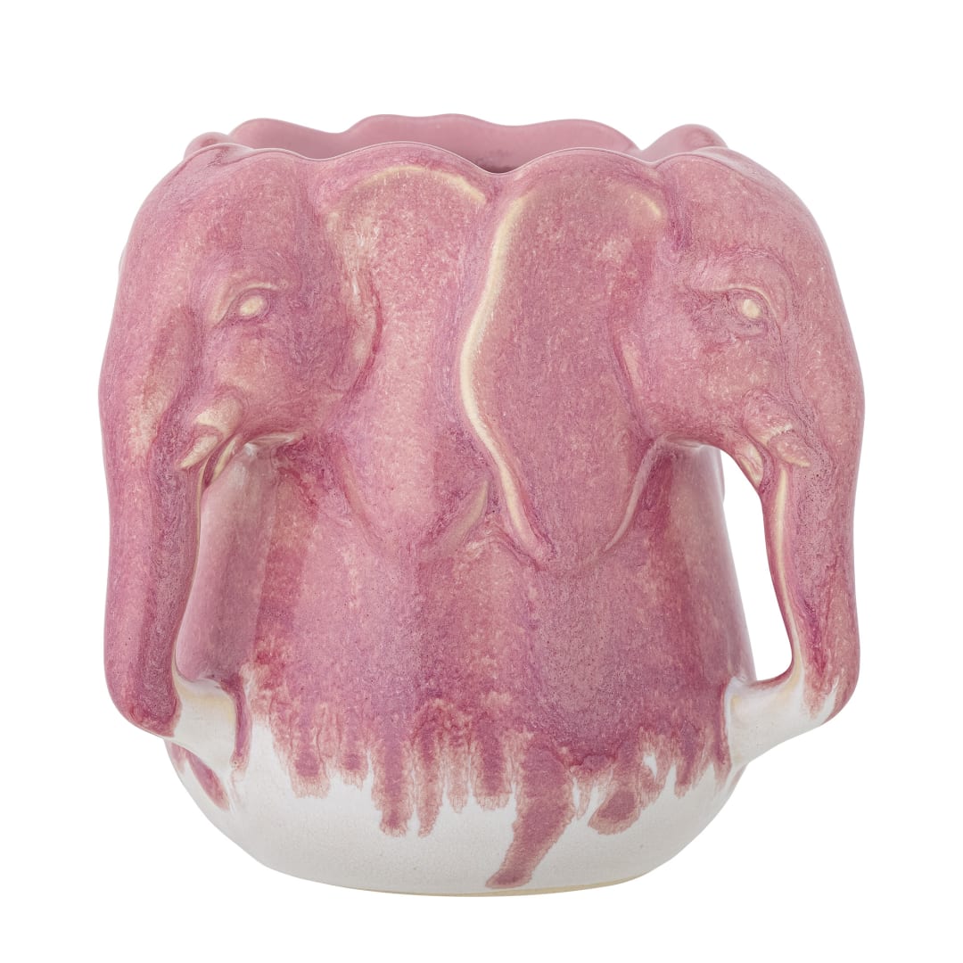 82062183 - Pontus Vase, Pink, Stoneware STOCK: 212