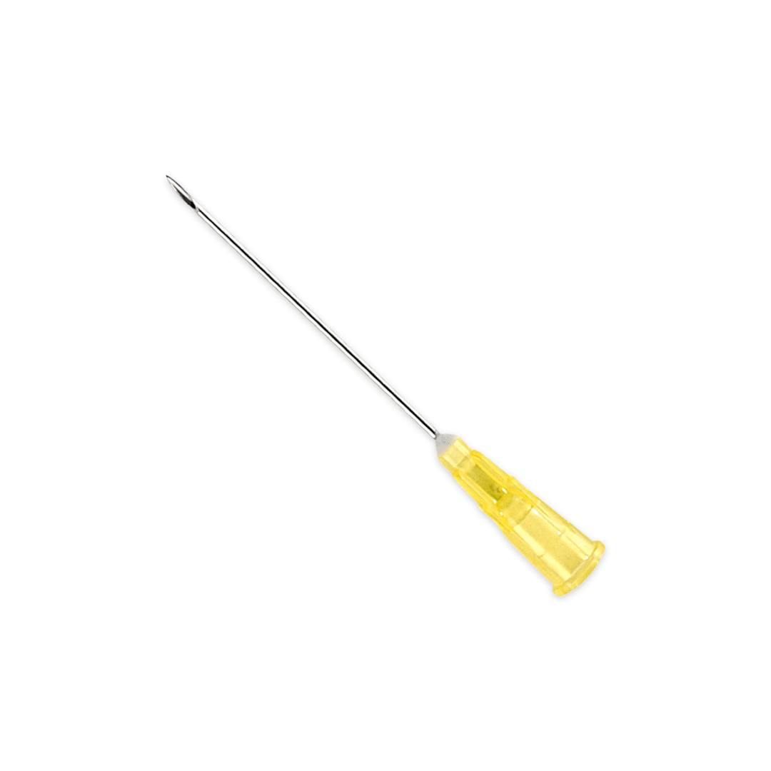 KRUUSE Vet Hypodermic Needle, Yellow, 20G x 1½″, 0.90 x 40mm, Sterile