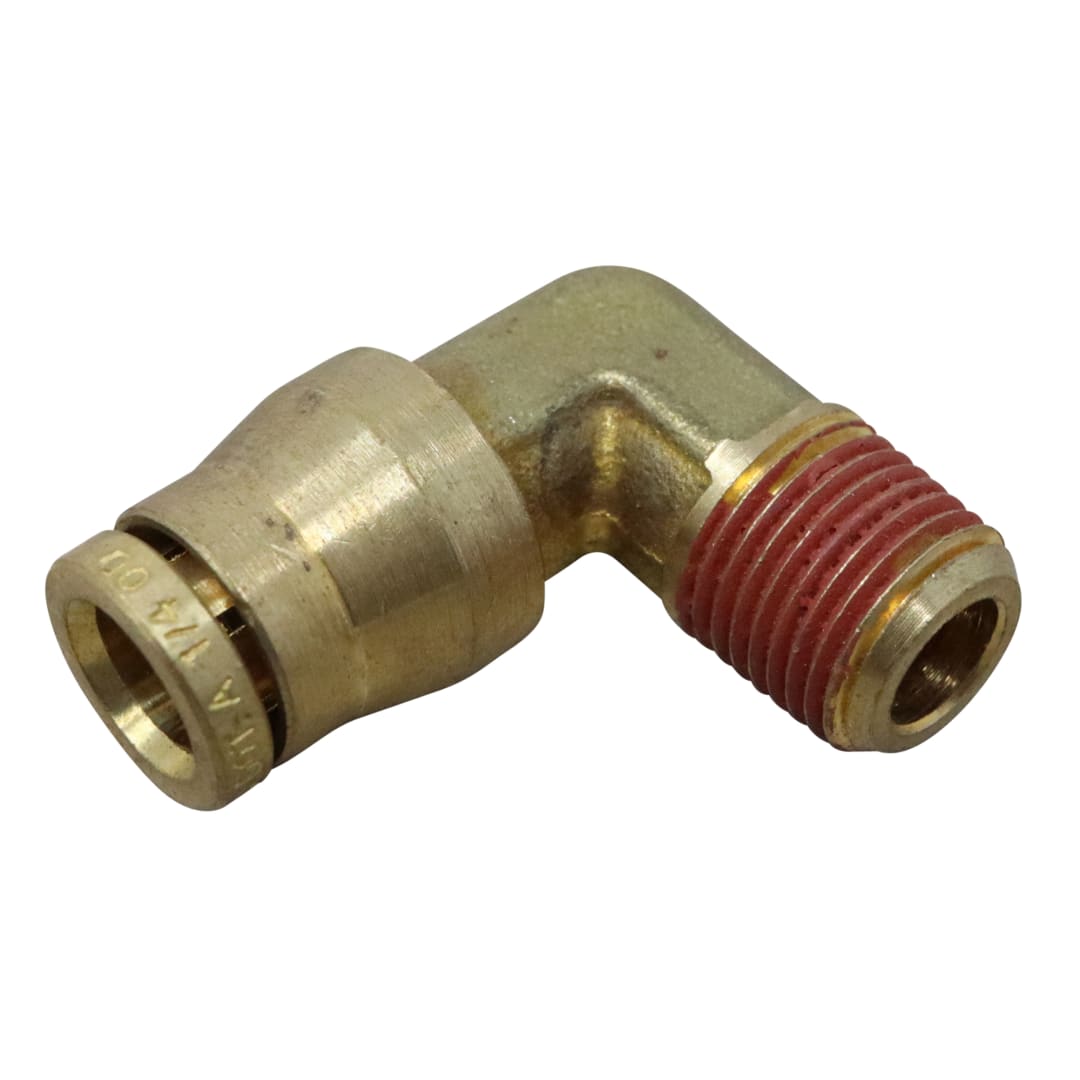 Wastebuilt® Replacement for Alkon Brass Fittings 5/32 X 1/8 NPT 90 Degree DOT Male Connector