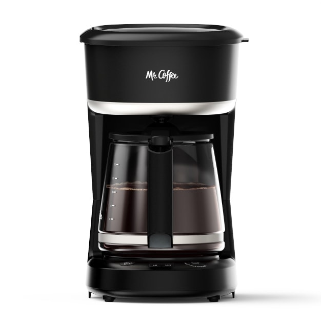 Mr. Coffee® 12 Cup Coffee Maker with Strong Brew Mode, Programmable Coffee Maker with Large Showerhead, Strong Brew Setting, Auto-Pause, Black


REVISED
Mr. Coffee® 12 Cup Programmable Coffee Maker with Strong Brew Mode, Auto-Pause, Black