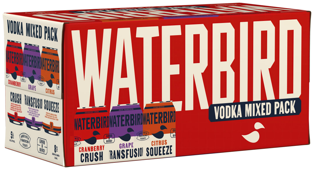 Waterbird Vodka Cocktail Variety 12oz Can 8 Pack