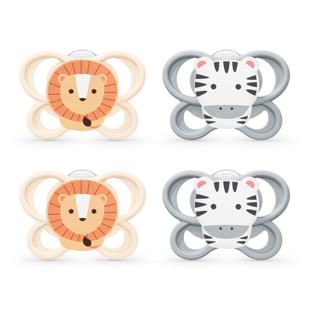NUK® Perfect Match Air Pacifiers, 6-18 months, 4 Pack
