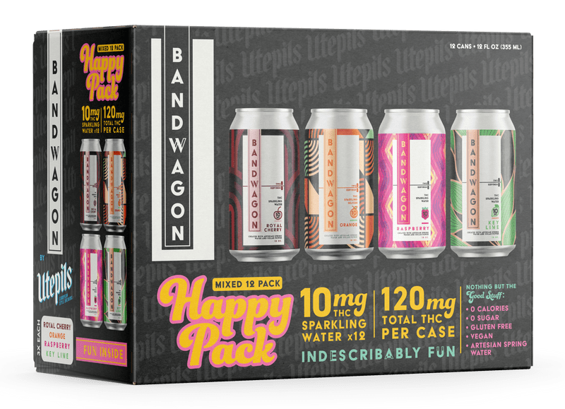Bandwagon Thc Hap Pack 10MG 1S Can 2/12 12Z