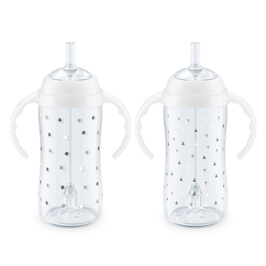 NUK® First Choice Timeless Learner Straw Cup, 10 oz, 2 Pack