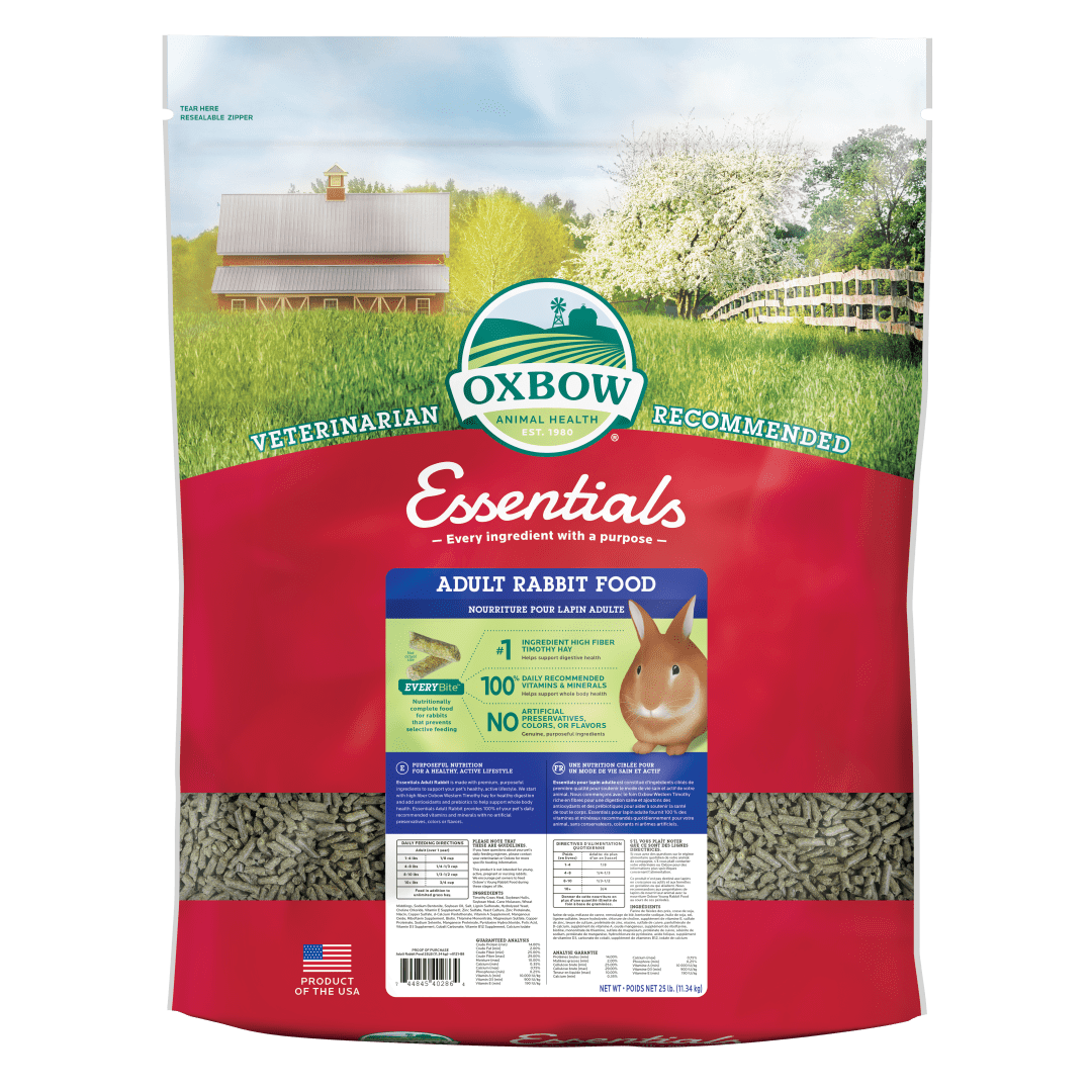Essentials Adult Rabbit Food - 25 lb