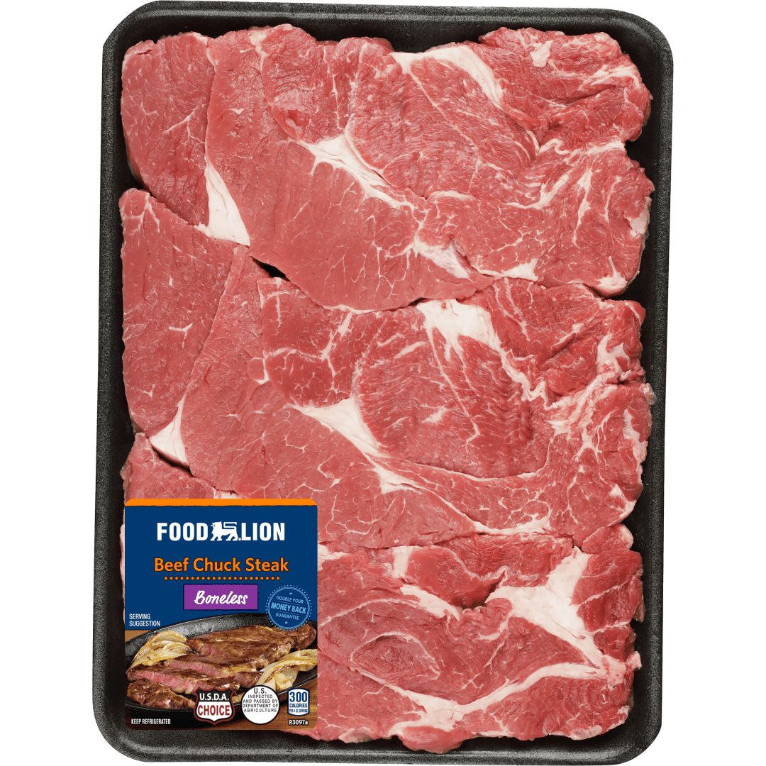 Food Lion Boneless Beef Chuck Steak