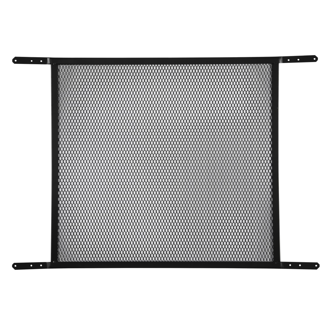 14184 - 24 in. x 30-36 in. Bronze Steel Door Grille