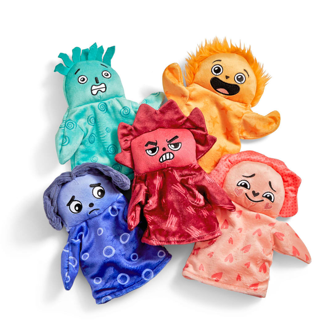 Feelings Family® Hand Puppets: L,N,F,E,L
